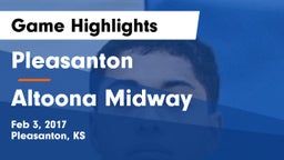 Pleasanton  vs Altoona Midway  Game Highlights - Feb 3, 2017