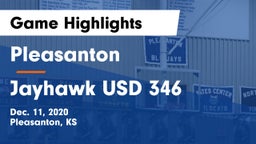 Pleasanton  vs Jayhawk USD 346 Game Highlights - Dec. 11, 2020