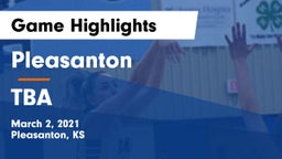 Pleasanton  vs TBA Game Highlights - March 2, 2021