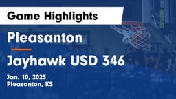 Pleasanton  vs Jayhawk USD 346 Game Highlights - Jan. 10, 2023