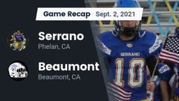 Recap: Serrano  vs. Beaumont  2021