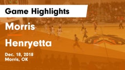 Morris  vs Henryetta  Game Highlights - Dec. 18, 2018