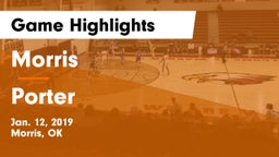 Morris  vs Porter  Game Highlights - Jan. 12, 2019