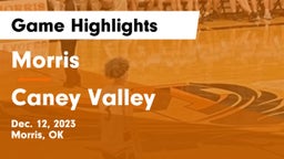 Morris  vs Caney Valley  Game Highlights - Dec. 12, 2023