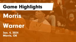 Morris  vs Warner  Game Highlights - Jan. 4, 2024