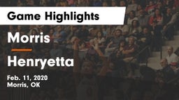 Morris  vs Henryetta  Game Highlights - Feb. 11, 2020