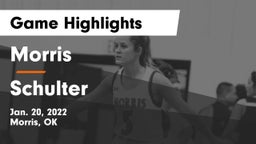 Morris  vs Schulter Game Highlights - Jan. 20, 2022