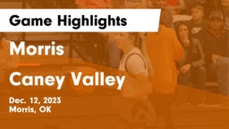 Morris  vs Caney Valley Game Highlights - Dec. 12, 2023