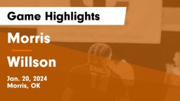 Morris  vs Willson Game Highlights - Jan. 20, 2024