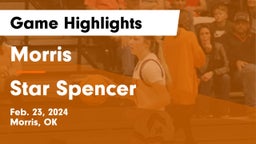 Morris  vs Star Spencer Game Highlights - Feb. 23, 2024