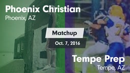 Matchup: Phoenix Christian vs. Tempe Prep  2016