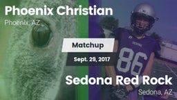 Matchup: Phoenix Christian vs. Sedona Red Rock  2017