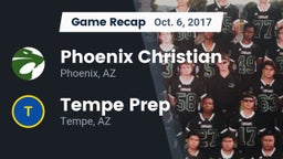 Recap: Phoenix Christian  vs. Tempe Prep  2017