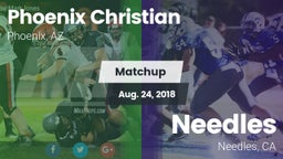 Matchup: Phoenix Christian vs. Needles  2018