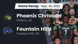 Recap: Phoenix Christian  vs. Fountain Hills  2022