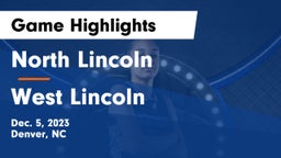 North Lincoln  vs West Lincoln  Game Highlights - Dec. 5, 2023