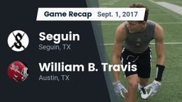 Recap: Seguin  vs. William B. Travis  2017