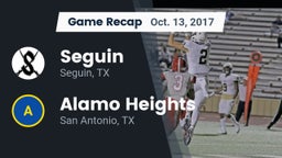 Recap: Seguin  vs. Alamo Heights  2017
