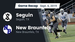 Recap: Seguin  vs. New Braunfels  2019
