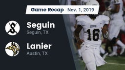 Recap: Seguin  vs. Lanier  2019