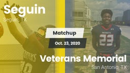 Matchup: Seguin  vs. Veterans Memorial 2020