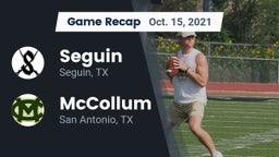 Recap: Seguin  vs. McCollum  2021