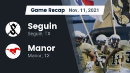 Recap: Seguin  vs. Manor  2021