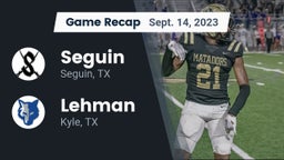Recap: Seguin  vs. Lehman  2023