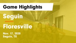 Seguin  vs Floresville  Game Highlights - Nov. 17, 2020