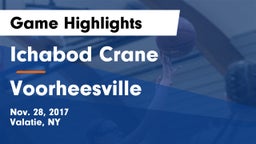 Ichabod Crane vs Voorheesville Game Highlights - Nov. 28, 2017