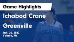 Ichabod Crane vs Greenville  Game Highlights - Jan. 20, 2022