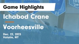 Ichabod Crane  vs Voorheesville  Game Highlights - Dec. 22, 2023