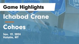 Ichabod Crane  vs Cohoes  Game Highlights - Jan. 19, 2024