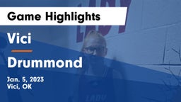 Vici  vs Drummond Game Highlights - Jan. 5, 2023