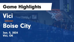 Vici  vs Boise City  Game Highlights - Jan. 5, 2024