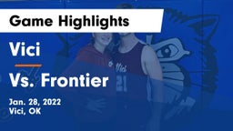 Vici  vs Vs. Frontier Game Highlights - Jan. 28, 2022