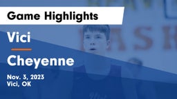 Vici  vs Cheyenne Game Highlights - Nov. 3, 2023