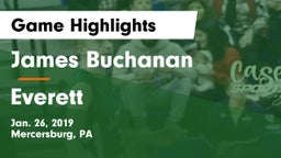 James Buchanan  vs Everett  Game Highlights - Jan. 26, 2019