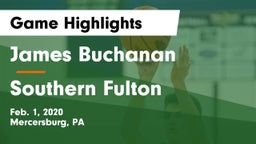 James Buchanan  vs Southern Fulton Game Highlights - Feb. 1, 2020