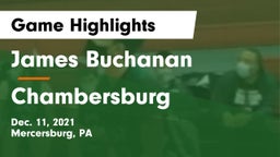 James Buchanan  vs Chambersburg  Game Highlights - Dec. 11, 2021