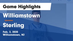 Williamstown  vs Sterling  Game Highlights - Feb. 2, 2020