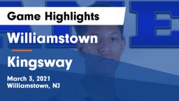 Williamstown  vs Kingsway  Game Highlights - March 3, 2021