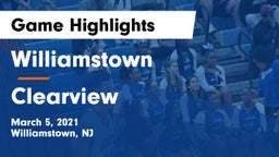 Williamstown  vs Clearview  Game Highlights - March 5, 2021