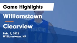 Williamstown  vs Clearview  Game Highlights - Feb. 3, 2022