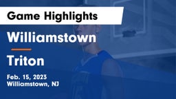 Williamstown  vs Triton  Game Highlights - Feb. 15, 2023