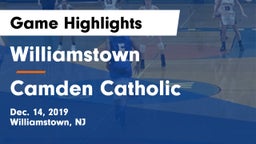 Williamstown  vs Camden Catholic  Game Highlights - Dec. 14, 2019