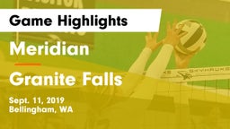 Meridian  vs Granite Falls Game Highlights - Sept. 11, 2019