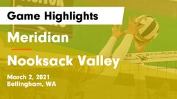 Meridian  vs Nooksack Valley  Game Highlights - March 2, 2021