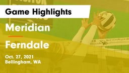 Meridian  vs Ferndale  Game Highlights - Oct. 27, 2021