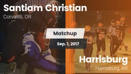 Matchup: Santiam Christian vs. Harrisburg  2017